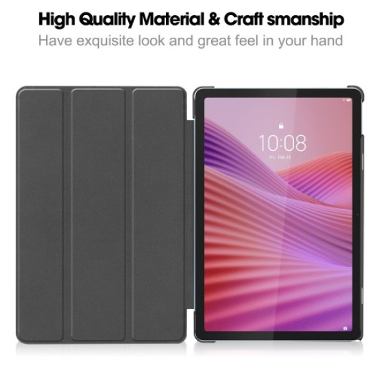 For Lenovo Tab TB311FU Pro Case Pattern Print Leather Stand Tablet Cover - Apricot Blossom Lenovo Cases Mobile Tablet