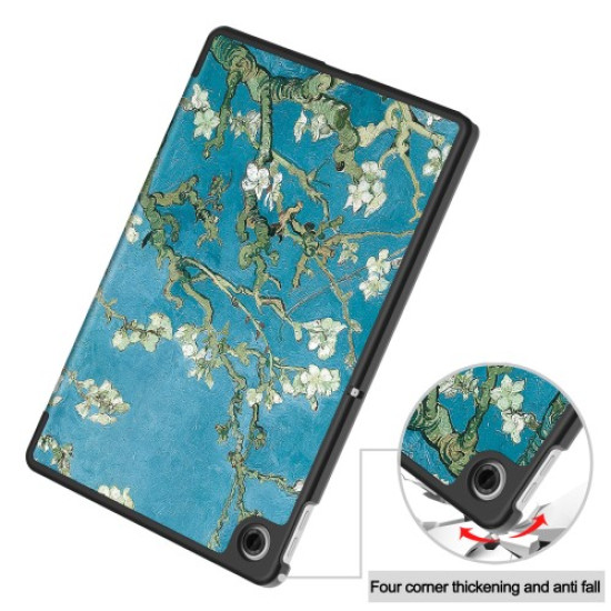 For Lenovo Tab TB311FU Pro Case Pattern Print Leather Stand Tablet Cover - Apricot Blossom Lenovo Cases Mobile Tablet