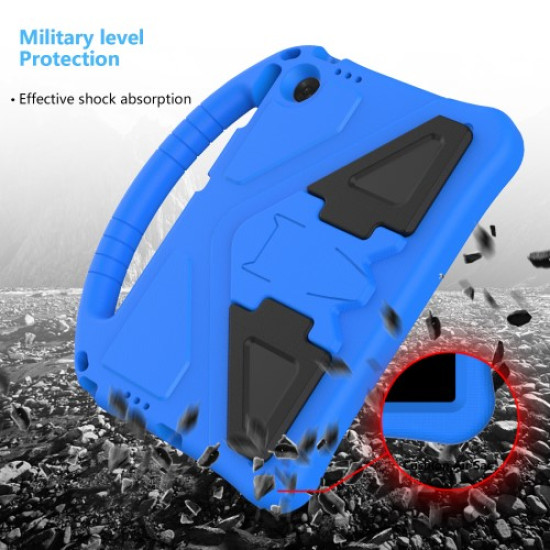 For Lenovo Tab TB311FU Case EVA Tablet Cover with Handle Kickstand Children Friendly - Blue Lenovo Cases Mobile Tablet