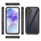 REDPEPPER FS Series For Samsung Galaxy A55 5G Wholesale Phone Case IP68 Waterproof Shell Clear Back Panel Phone Cover Samsung Cases Mobile