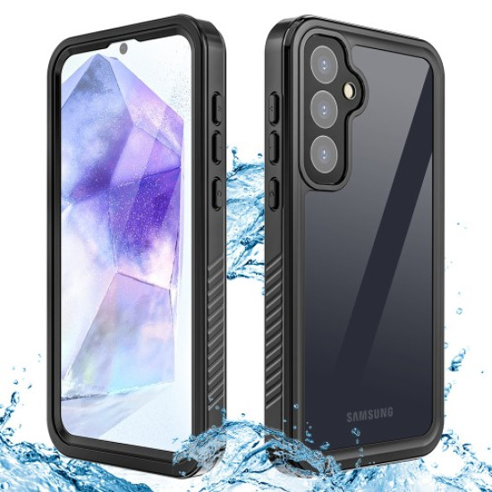 REDPEPPER FS Series For Samsung Galaxy A55 5G Wholesale Phone Case IP68 Waterproof Shell Clear Back Panel Phone Cover Samsung Cases Mobile