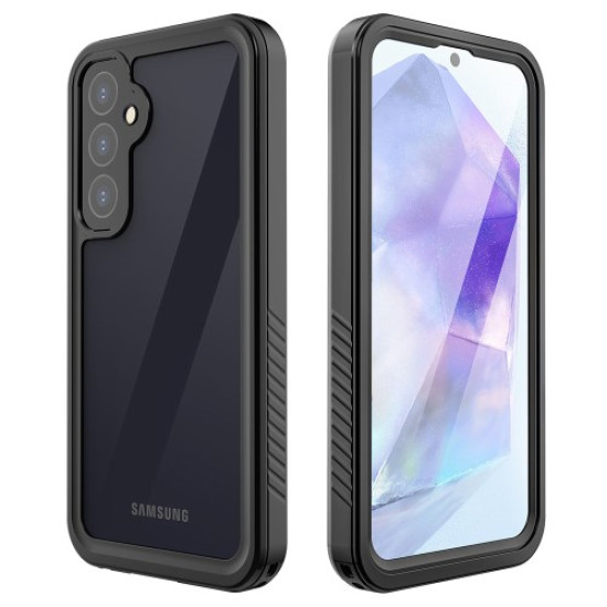 REDPEPPER FS Series For Samsung Galaxy A55 5G Wholesale Phone Case IP68 Waterproof Shell Clear Back Panel Phone Cover Samsung Cases Mobile