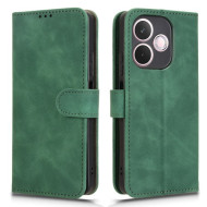 For Oppo A5 Pro 4G (Global) / 5G (Global) / A5 Energy 5G (China) Leather Case Skin Feel Anti Drop Wallet Flip Phone Cover - Green