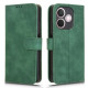 For Oppo A5 Pro 4G (Global) / 5G (Global) / A5 Energy 5G (China) Leather Case Skin Feel Anti Drop Wallet Flip Phone Cover - Green Oppo Realme Cases Mobile