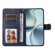 For Realme 14 Pro+ 5G Case Wallet PU Leather Folio Flip Phone Cover - Blue Oppo Realme Cases Mobile