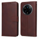 For Realme 14 Pro+ 5G Case Wallet PU Leather Folio Flip Phone Cover - Brown Oppo Realme Cases Mobile