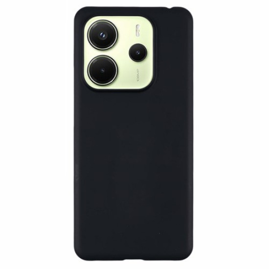 For Xiaomi Redmi Note 14 4G (163.25x76.55x8.16mm) Case Hard PC Drop Proof Frosted Minimalist Phone Cover - Black XIAOMI Cases Mobile