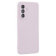 For Samsung Galaxy A26 5G Case Precise Cutouts Straight Edge TPU Shockproof Phone Cover - Purple Samsung Cases Mobile