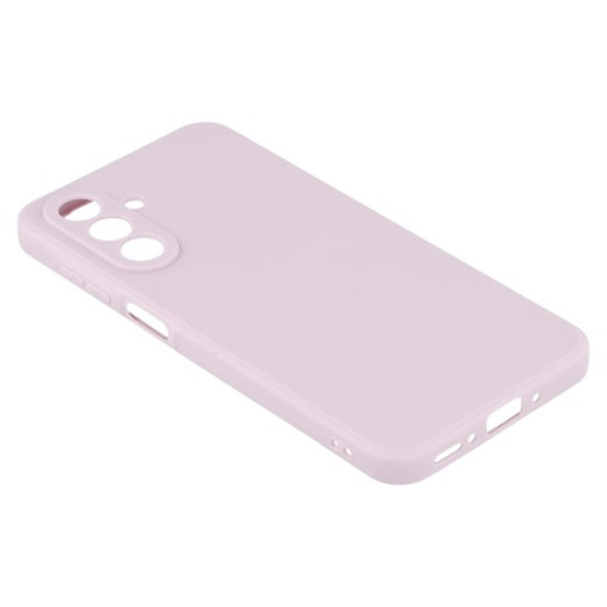 For Samsung Galaxy A26 5G Case Precise Cutouts Straight Edge TPU Shockproof Phone Cover - Purple Samsung Cases Mobile