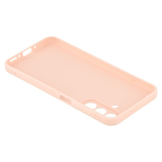 For Samsung Galaxy A26 5G Case Precise Cutouts Straight Edge TPU Shockproof Phone Cover - Pink Samsung Cases Mobile