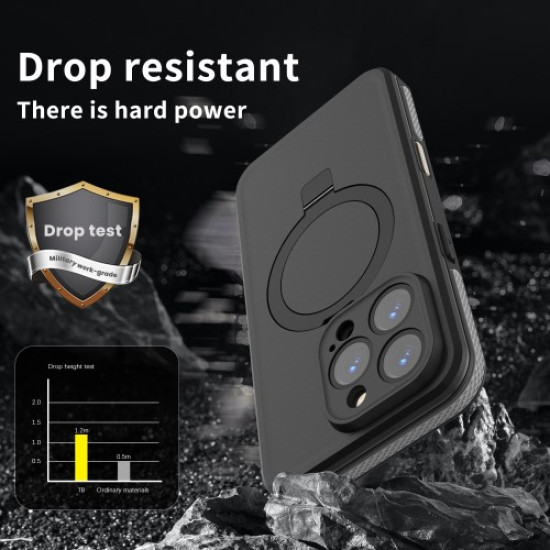 REDPEPPER IP68 Waterproof Case For iPhone 16 Pro Max Phone Back Cover Kickstand Compatible with MagSafe Apple Cases Mobile