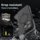 REDPEPPER IP68 Waterproof Case For iPhone 16 Pro Max Phone Back Cover Kickstand Compatible with MagSafe Apple Cases Mobile