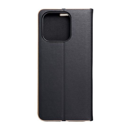 Luna Gold Phone Stand Case for Xiaomi Redmi 12C 4G / 11A 4G - Black XIAOMI Cases Mobile