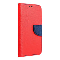 Fancy Wallet Case for Samsung Galaxy A56 5G / A36 5G - Red/Navy Fancy Wallet Case for Samsung Galaxy A56 5G / A36 5G - Red/Navy