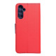 Fancy Book for Samsung Galaxy A14 5G / A14 4G - Red/Navy Samsung Cases Mobile