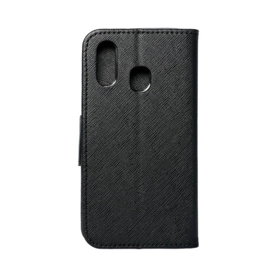 Fancy Wallet Case for Samsung Galaxy A40 - Black Samsung Cases Mobile