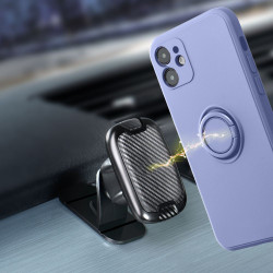 For Xiaomi Redmi Note 14 Pro 5G / Poco X7 5G Case Ring Kickstand Silicone Phone Cover - Violet For Xiaomi Redmi Note 14 Pro 5G / Poco X7 5G Case Ring Kickstand Silicone Phone Cover - Violet