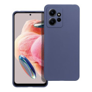 For Xiaomi Redmi Note 12 4G Straight Edge Soft TPU Phone Case Precise Cutout Camera Protection Anti-drop Cover - Dark Blue