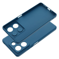 For Xiaomi Redmi Note 13 5G / 13 5G (China) Matee Case TPU Phone Cover with Straight Edge - Dark Blue For Xiaomi Redmi Note 13 5G / 13 5G (China) Matee Case TPU Phone Cover with Straight Edge - Dark Blue