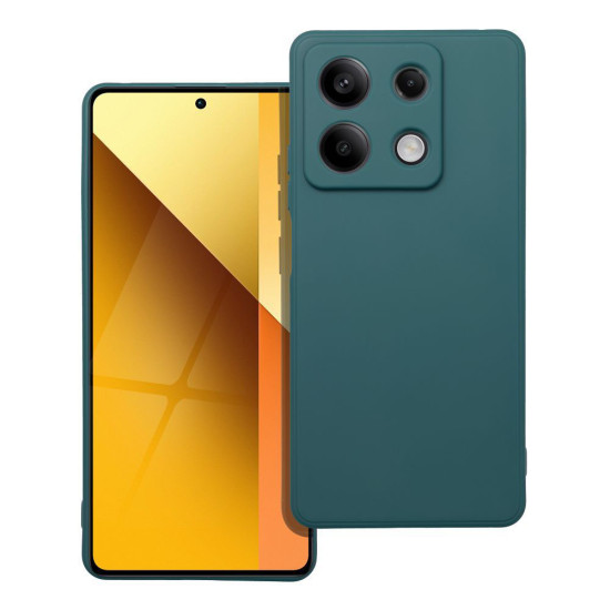 For Xiaomi Redmi Note 13 5G / 13 5G (China) Matee Case TPU Phone Cover with Straight Edge - Dark Green XIAOMI Cases Mobile