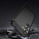 For Samsung Galaxy S25 Mobile Phone Case Slim-Fit Cover TPU Carbon Fiber Texture Phone Shell - Black Samsung Cases Mobile