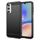 For Samsung Galaxy A05s 4G Case Carbon Fiber Soft TPU Phone Cover - Black Samsung Cases Mobile