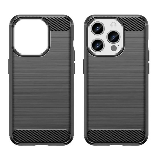 Carbon Fiber Case for iPhone 15 Pro - Black Apple Cases Mobile