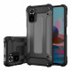 Armor Guard Plastic + TPU Combo Protector Case Shell for Xiaomi Redmi Note 10 Pro / Pro Max - Black XIAOMI Cases Mobile