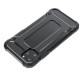 Armor Guard Plastic + TPU Hybrid Mobile Phone Shell for Samsung Galaxy A13 4G - Black Samsung Cases Mobile