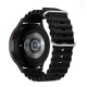 FORCELL F-DESIGN FS01 Silicone strap for SAMSUNG Watch 22mm for Huawei Watch GT 4 46mm / Samsung Galaxy Watch3 45mm - Black Gadgets - Toys - Hobby
