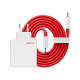 OnePlus SUPERVOOC 120W Dual USB-A + USB-C Travel Charger + USB-C/USB-C Cable - White Cables Adapters & Chargers