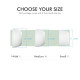 AHASTYLE PT99-PRO-1 3 Pairs for Apple AirPods Pro 2 / AirPods Pro S+M+L Bluetooth-compatible Earphone Tips Silicone Ear Caps - White