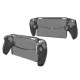 For PlayStation Portal Game Console Clear PC Cover Split Protective Hard Case - Transparent Black