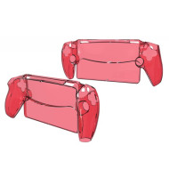 Σκληρή Προστατευτική Θήκη για PlayStation Portal Game Console - Διάφανο Κόκκινο