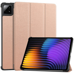 Θήκη Βιβλίο Tri-Fold για Xiaomi Pad 7 Pro / Pad 7 - Ροζέ Χρυσαφί
