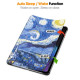 For Xiaomi Pad 7 Pro / Pad 7 Case Pattern Print Leather Stand Tablet Cover - Starry Sky
