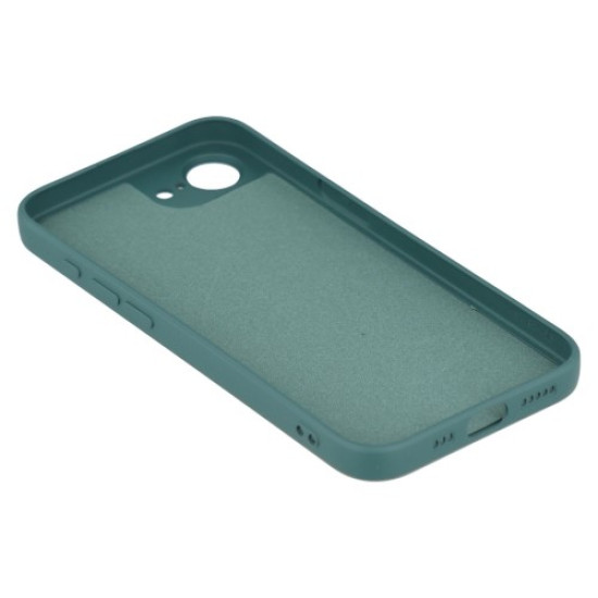 Θήκη Σιλικόνης TPU για iPhone 16e - Πράσινο του Δάσους