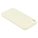 For iPhone 16e Case TPU Back Soft Anti-Scratch Fiber Lining Phone Cover - White