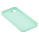 For iPhone 16e Case TPU Back Soft Anti-Scratch Fiber Lining Phone Cover - Baby Blue