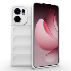 Θήκη Σιλικόνης TPU Rugged για Oppo Reno13 F 5G - Λευκό