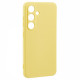 For Samsung Galaxy S25+ Case Arc Edge 2.0mm TPU Protective Phone Cover - Yellow