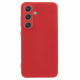 For Samsung Galaxy S25+ Case Arc Edge 2.0mm TPU Protective Phone Cover - Red