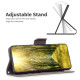 For Samsung Galaxy S25+ / S24+ Case Mobile Phone Shell PU Leather Wallet Cover with Viewing Stand - Grey
