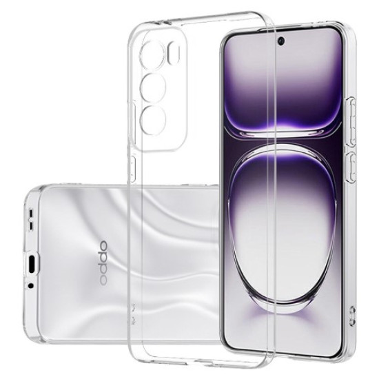 For Oppo Reno12 5G (Global) Case TPU Slim Phone Cover Transparent