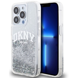 DKNY Liquid Glitter Arch Logo Case for iPhone 14 Pro Max - Transparent DKNY Liquid Glitter Arch Logo Case for iPhone 14 Pro Max - Transparent
