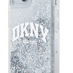 DKNY Liquid Glitter Arch Logo Case for iPhone 14 - Transparent DKNY Liquid Glitter Arch Logo Case for iPhone 14 - Transparent