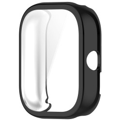 Watch Case For Xiaomi Redmi Watch 5 eSIM  /  Watch 5  /  Watch 4 Electroplating TPU Protective Cover with Screen Film - Black Watch Case For Xiaomi Redmi Watch 5 eSIM  /  Watch 5  /  Watch 4 Electroplating TPU Protective Cover with Screen Film - Black