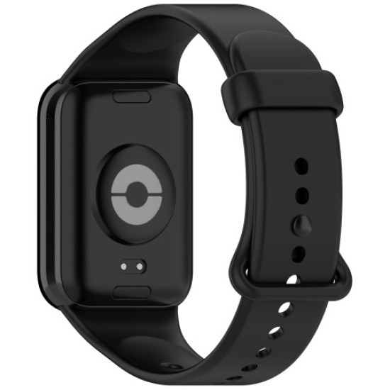 For Xiaomi Smart Band 9 Pro Silicone Watch Band Adjustable Wrist Strap - Black Gadgets - Toys - Hobby
