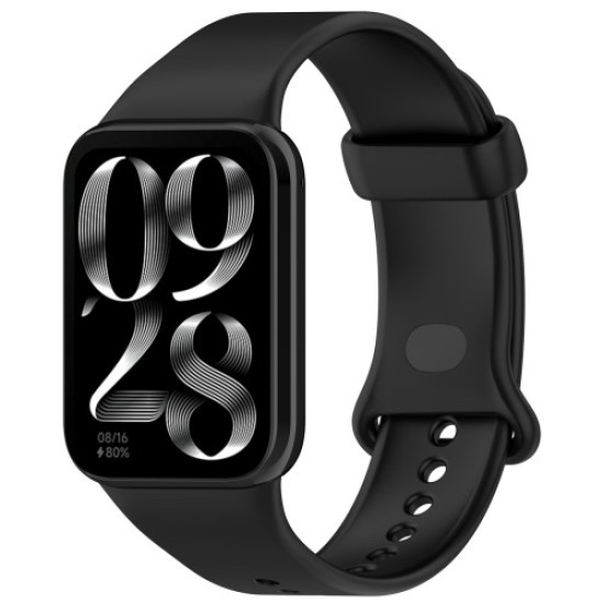 For Xiaomi Smart Band 9 Pro Silicone Watch Band Adjustable Wrist Strap - Black Gadgets - Toys - Hobby