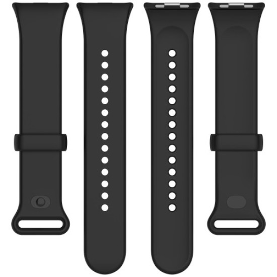 For Xiaomi Smart Band 9 Pro Silicone Watch Band Adjustable Wrist Strap - Black Gadgets - Toys - Hobby